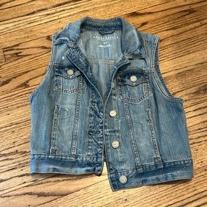Aeropostale denim vest
